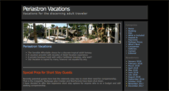 Desktop Screenshot of periastron-vacations.com