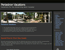 Tablet Screenshot of periastron-vacations.com